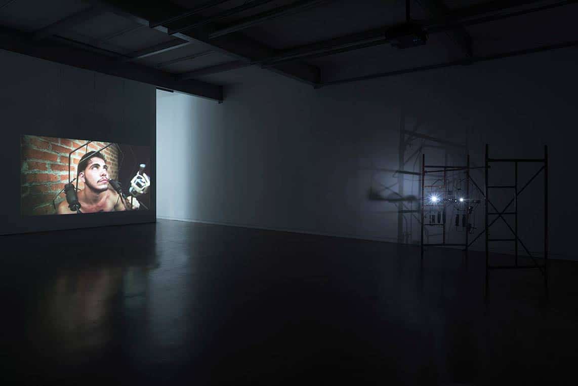 Around tomorrow’s shelter in the exhibition «Unbuilt Memories» of Didier Fiúza Faustino