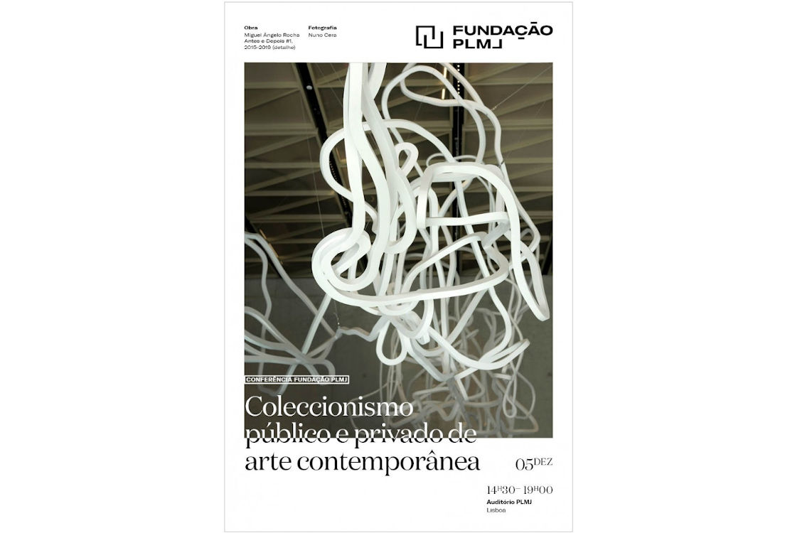 Public and private contemporary art collectionism, at Auditório PLMJ