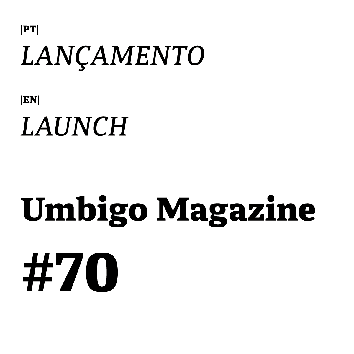 UMBIGO na Drawing Room Lisboa 2019