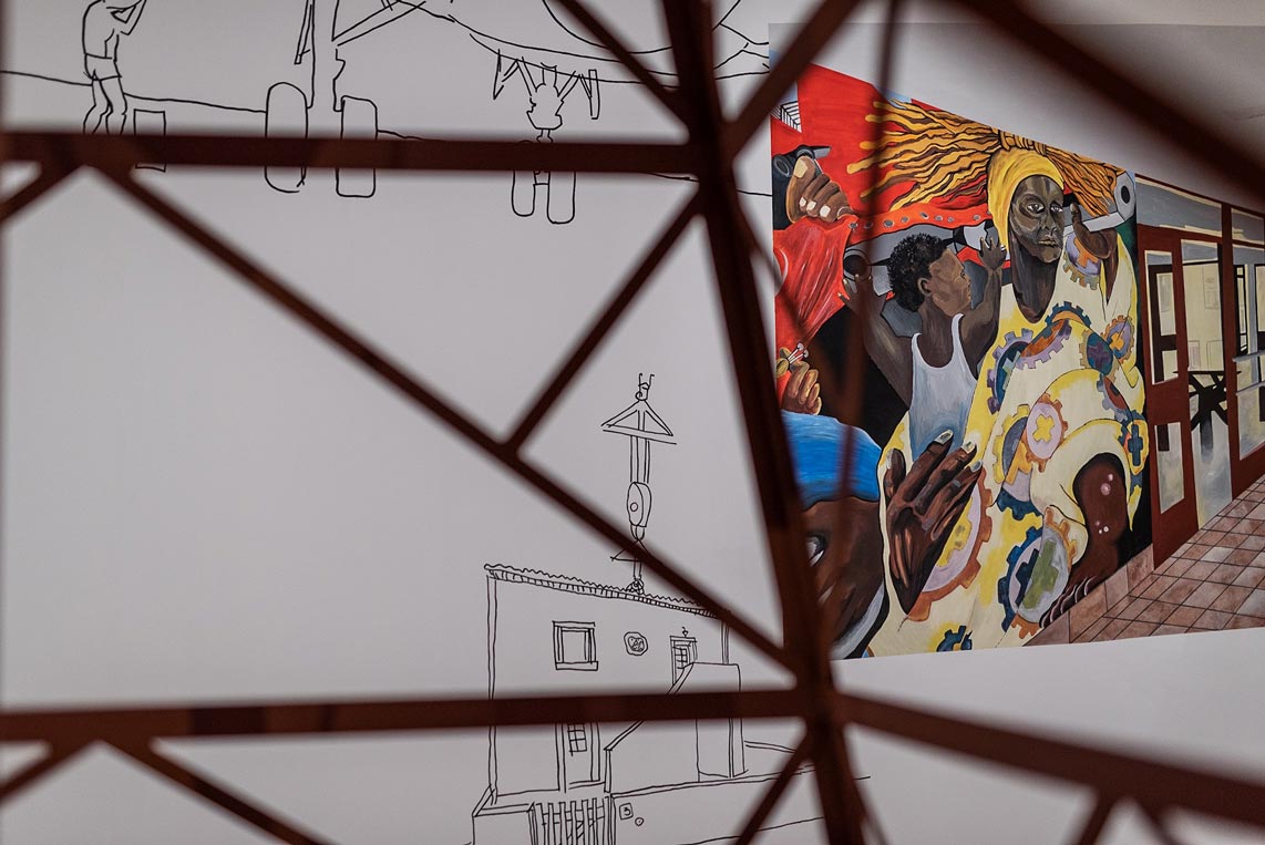 Pan African Unity Mural: Ângela Ferreira on the intersectional experience of the African community