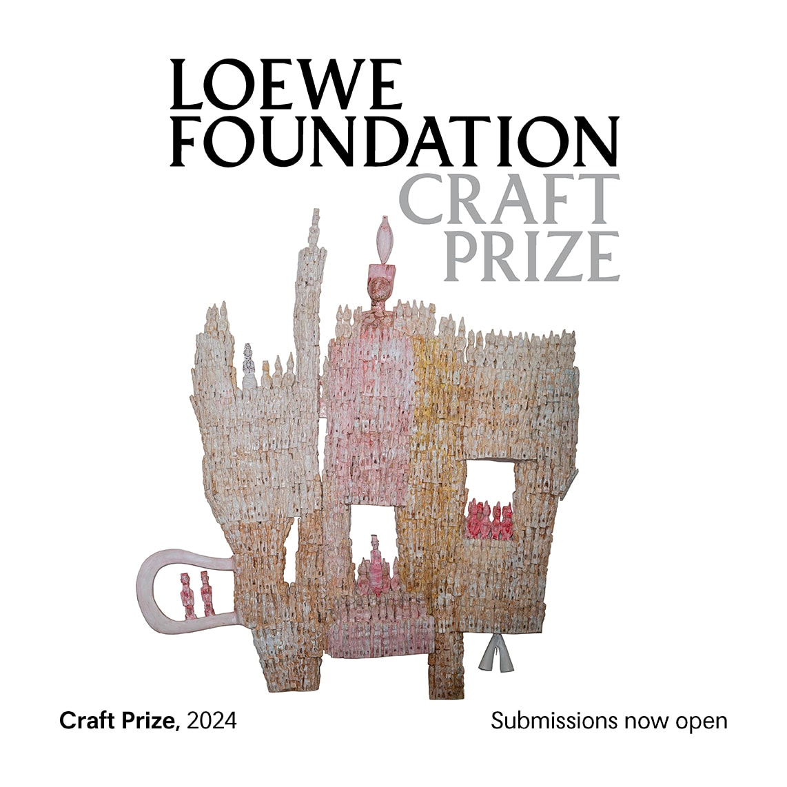 Applications open for the 2024 Loewe Foundation Craft Prize