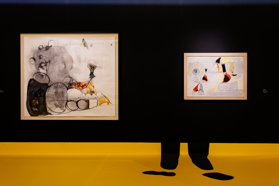 To go to: Jorge Queiroz and Arshile Gorky at Gulbenkian
