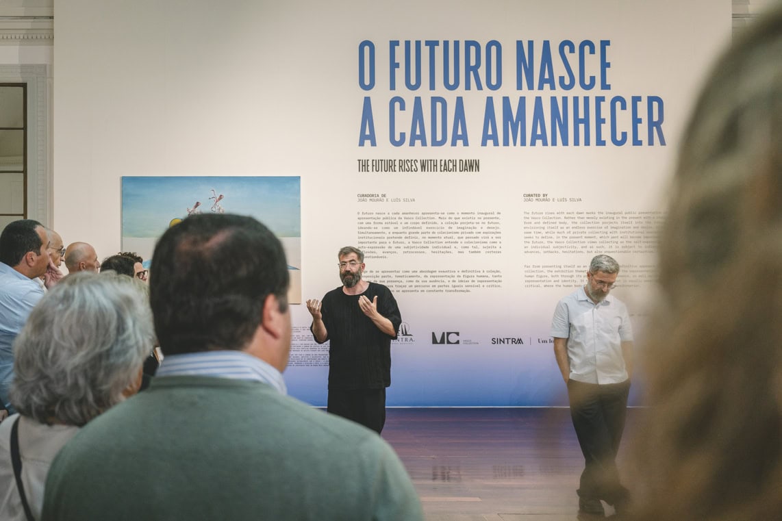 Interview with João Mourão and Luís Silva, curators of the first exhibition of the Vasco Santos Collection