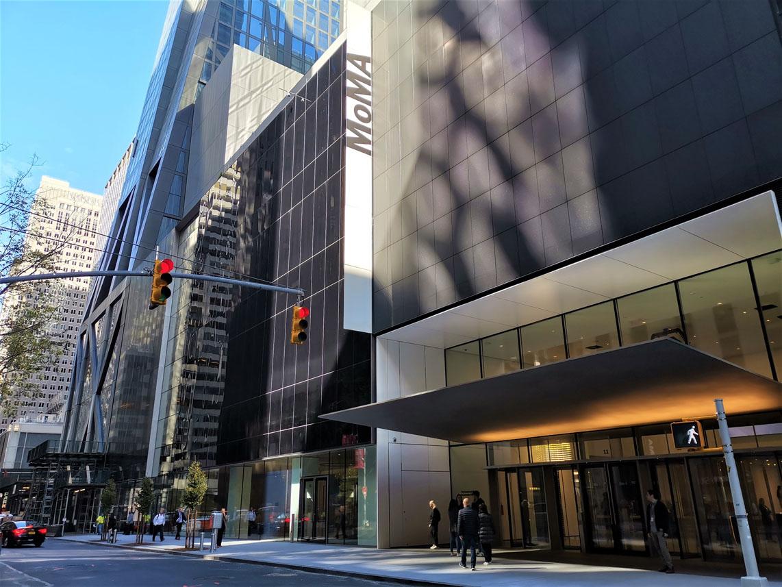 Reopening of The Museum of Modern Art (MoMa) in New York
